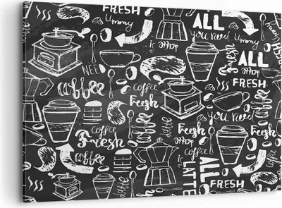 Produktbild von Bild auf Leinwand - Leinwandbild - Graffiti modern - 120x80cm - Wand Bild - Wanddeko - Wandbilder - Leinwanddruck - Bilder - Kunstdruck - Wanddekoration - Leinwand bilder - Wandkunst - AA120x80-3788