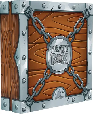 Image de BLOD0097 - Pirate Box, jeu de société, pour 2-4 joueurs, à partir de 8 ans (édition allemande)