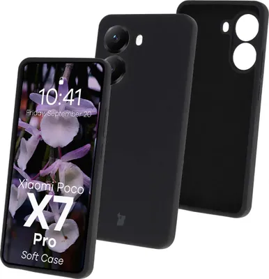 Produktbild von Bizon Soft Case Xiaomi POCO X7 Pro schwarz
