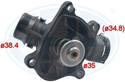 Produktbild von ERA Thermostat Kühlmittel 88°C für BMW 3 Touring (E91) 3 Limousine (E90) 3 Limousine (E46) 1 Schrägheck (E87) 5 Limousine (E60)