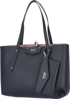 Produktbild von GUESS Damen Schultertasche Eco Brenton Black