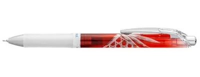 Obrázok produktu pre Gélové pero, 0,25 mm, stláčací mechanizmus, PENTEL "EnerGel BLN75 Kiriko, Rokkaku Kagome", modré