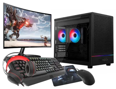 Image de VIST M4M Kit Gaming Ryzen 5 5600GT - RAM 16Go - SSD 1To M.2 - WIFI - LCD 24 - Windows 11 Pro