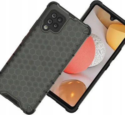 Produktbild von Honeycomb Etui Case Hlle fr Samsung Galaxy A42 Schwarz