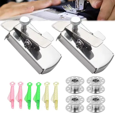 Produktbild von Magnetische nahtführung für nähmaschine,2 Stücke Magnetischer Nahtführer,Nahtführung nähmaschine magnetisch,Nähzubehör Für Nähmaschine,Multifunktionales Anti-Curl-Magnetmessgerät