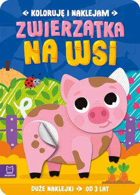 Image de Koloruję i naklejam Zwierzątka na wsi / Aksjomat