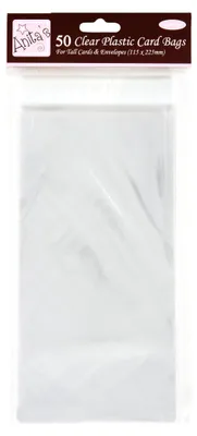 Obrázok produktu pre Docrafts ANT 1651001 Celofánové obálky 115x225mm-50 ks 50