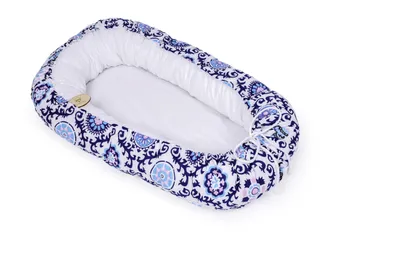 Obrázek produktu pro Oboustranné hnízdečko Maceshka s potiskem Mandala, bílá