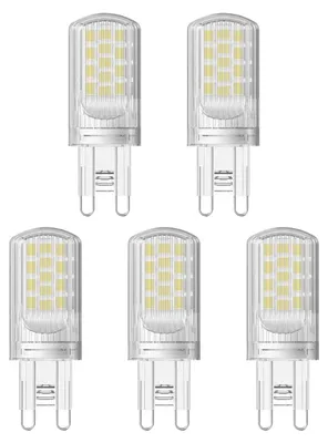 Produktbild von Modee G9 LED Stecklampe 4,2W 470lm 2700K Warmweiß 230V 5 Stück