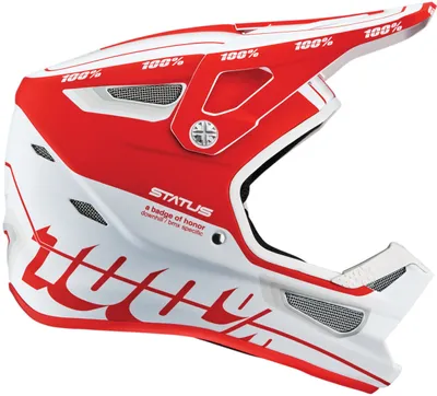 Produktbild von 100% Status DH/BMX Helm Gr.XL Topenga Red/White