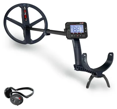 Image de Détecteur XP ICON X - Télécommande, disque 28cm FMF, casque WSA ST