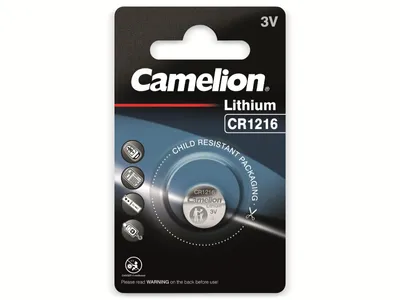 Immagine prodotto di Camelion - Batteria a bottone al litio CR1216 (1)