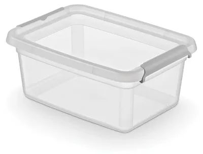 Produktbild von Orplast robuste aufbewahrungsbox - basestore - Transparent - Stapelbar | Sachtelbar | Mit Deckel