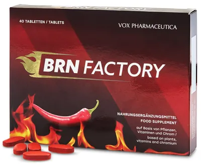 Produktbild von BRN Factory | 40 Tabletten | Nahrungsergänzungsmittel