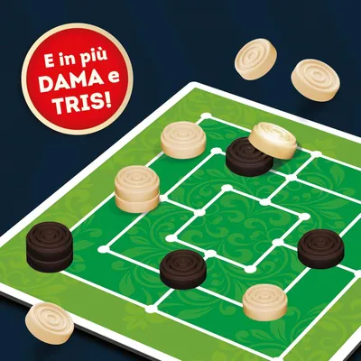 Produktbild von Großes Schachbrettspiel 3 in 1 für stundenlangen Spielspaß