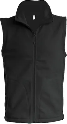 Produktbild von Kariban Herren Fleece Jacke Weste Bodywarmer Übergangsjacke, Größe:L, Farbe:Dark Grau