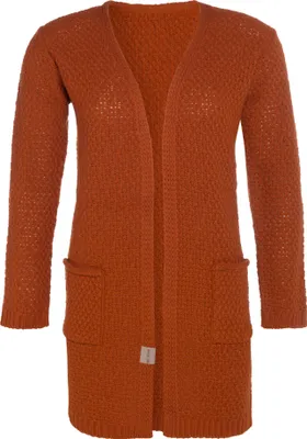 Produktbild von Knit Factory Luna Strickjacke - Terra - 36/38 - Mit Taschen