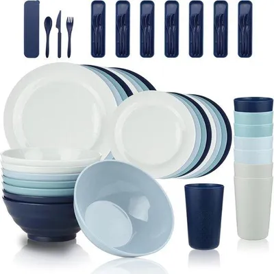 Image de Service de table en porcelaine pour 8 personnes « Chique »
