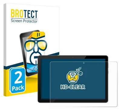 Produktbild von 2x Für Huawei MediaPad T5 10 Schutzfolie BROTECT Displayschutz Display Schutz Folie Klar Transparent