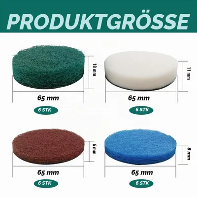 Immagine prodotto di Set di spazzole di ricambio da 24 pezzi per Bosch Universal Brush