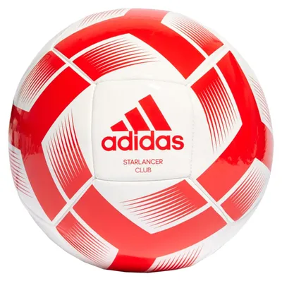 Obrázek produktu pro Adidas - „Starlancer Club“ fotbalový míč PP1626 (3) (bílá/oranžová)
