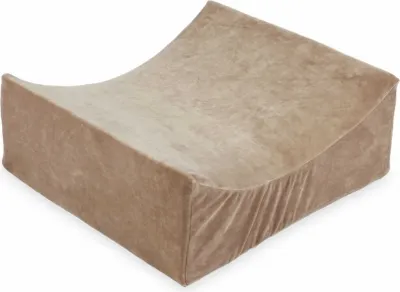 Image de Berceau pour set de jeu en mousse - Beige foncé doux et velouté