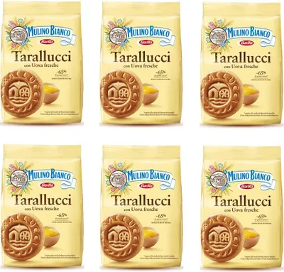 Produktbild von 6x Mulino Bianco Kekse Tarallucci 800g Italien biscuits cookies kuchen brioche