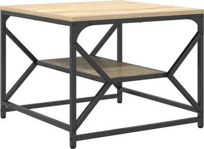 Produktbild von Möbel Couchtisch - Wohnzimmer Tisch modern - Sonoma-Eiche 51 x 50 x 40 cm - Kaffeetisch CLORIS5744710