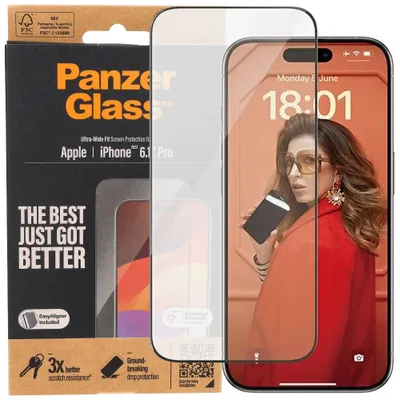 Immagine prodotto di PanzerGlass ® Screen Protector iPhone 15 Plus | Ultra-Wide Fit w. EasyAligner