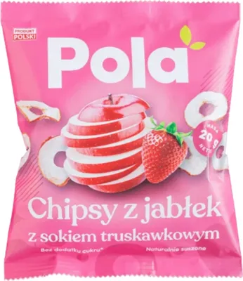 Obrázek produktu pro Jablečné křupky s jahodovou šťávou 20g