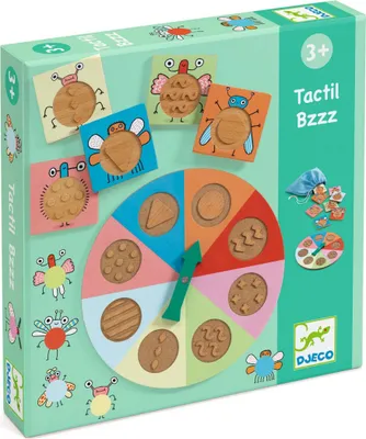 Obrázok produktu pre Vzdelávacie hračky Tactil Bzzz, Djeco