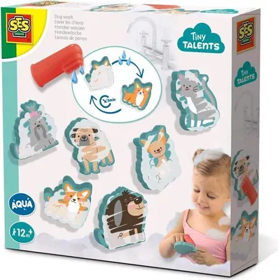 Obrázok produktu pre SES Creative Tiny Talents 13084, Figúrka do kúpeľa, Chlapec / dievča, 1 rok / roky, Viacfarebný