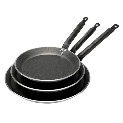 Zdjęcie produktu dla de Buyer 8185.26, Okrągły, Patelnia do naleśników, Stal nierdzewna, Aluminium, 200 °C, Aluminium