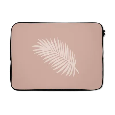 Produktbild von MuchoWow® Laptop Hülle 13 Zoll Sommer - Blatt - Pastell Laptoptasche - Laptophülle - Sleeve - Rundumschutz