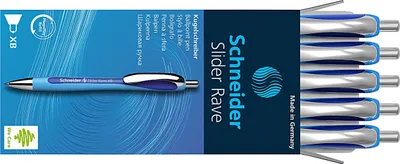 Produktbild von Schneider slider rave xb nachfüllbar biros blau -5u-