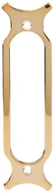 Produktbild von Eisener Single-Coil-Tonabnehmerring für elektronische Gitarren, Instrumentenzubehör, Tonabnehmerrahmen (golden)