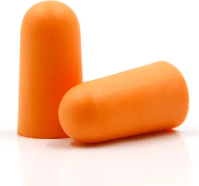 Produktbild von INF Ohrstöpsel mit Geräuschunterdrückung (60 Paar) mit Aluminiumetui Orange