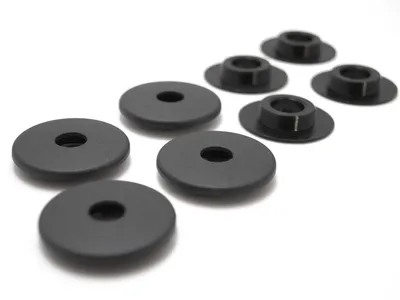 Image de Fixation Support Clips Œillets Set (4 pièces) adapté aux tapis de sol Opel Tapis de voiture Fixation universelle