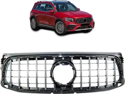 Produktbild von Kühlergrill Chrom kompatibel mit GLB X247 mit AMG Sport -Panamericana GT