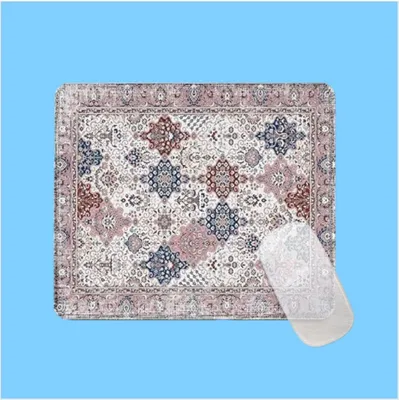 Produktbild von INF Persischer Stil Mauspad 21x26cm - Kleine Kante, Rutschfeste Gummibasis