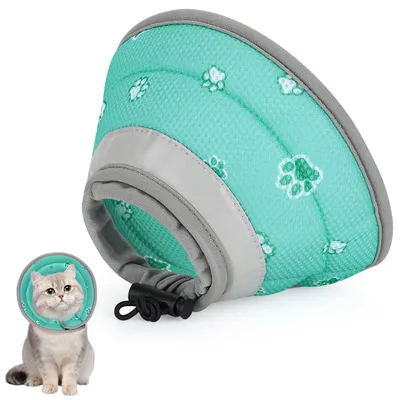 Produktbild von Katzenkralle L, weicher leichter Stoff, grün, für Katzen