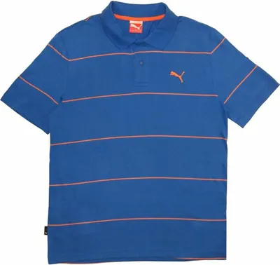 Produktbild von Herren Kurzarm-Poloshirt Puma Jacquard Blau - S