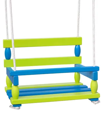 Obrázok produktu pre Wiky Drevená hojdačka zelená 38x29 cm