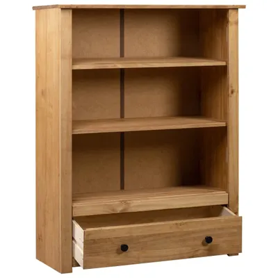 Zdjęcie produktu dla VidaXL 282667, Naturalne drewno, 3 pół., Drewno, Drewno, Drewno sosnowe, 800 mm