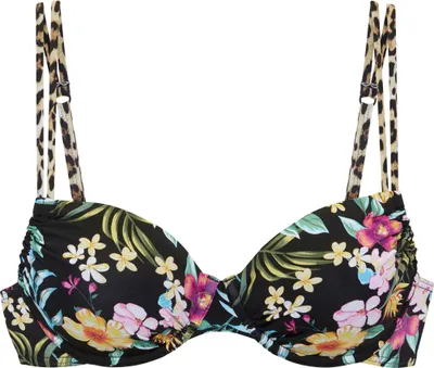 Produktbild von Buffalo Bügel-Bikini-Top Simba schwarz bedruckt Größe 40 Cup C