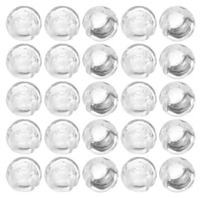 Produktbild von 40 Stück Transparente Perlenkettenstopper für Rollos Crimpstopper Ersatzteile für Vertikale Jalousien