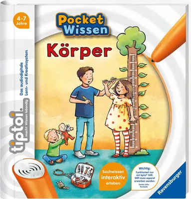 Produktbild von Ravensburger tiptoi® Buch Pocket Wissen Körper