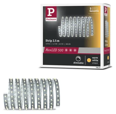Produktbild von Paulmann MaxLED 500 LED Strip Warmweiß Einzelstrip