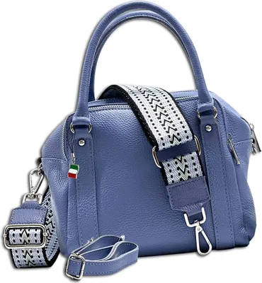Produktbild von Florence Leder Tasche Umhängetasche Citytasche blau OTF822H