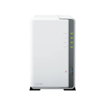 Produktbild von Synology DiskStation DS223J 2 Einschübe NAS-Server Leergehäuse+ 2x4TB Seagate - Storage Server - NAS